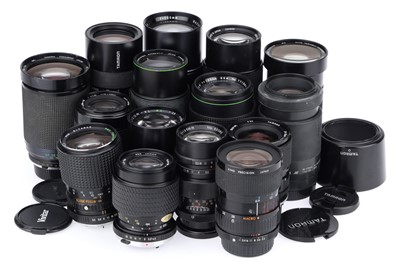 Lot 441 - A Selection of Camera Lenses