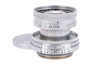 Lot 40 - A Leitz Summicron 'Thorium' f/2 50mm Lens