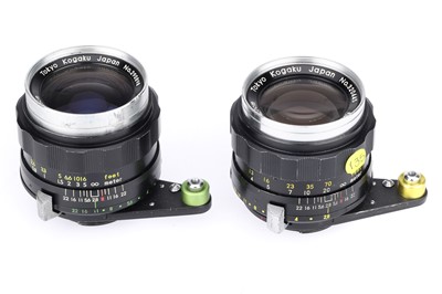 Lot 247 - A Pair of Tokyo Kogaku Auto-Topcor Lenses