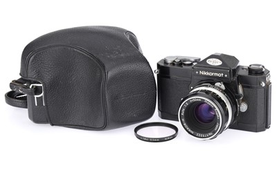 Lot 37 - A Nikon Nikkormat FT 35mm SLR Camera