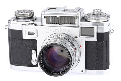 Lot 36 - A Zeiss Ikon Contax IIIa 35mm Rangefinder Camera
