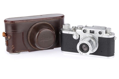 Lot 2 - A Leica IIIf 35mm Rangefinder Camera
