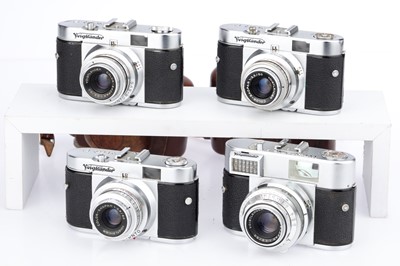 Lot 76 - A Group of Voigtlander 35mm Cameras
