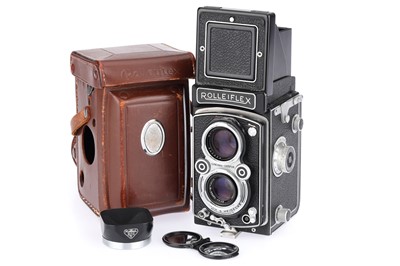 Lot 149 - A Rolleiflex Automat X-synch Medium Format TLR Camera