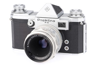Lot 63 - A K.W. Praktina FX 35mm SLR Camera