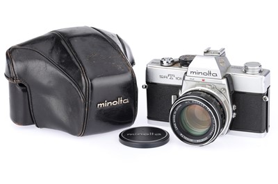 Lot 109 - A Minolta SRT101 35mm SLR Camera