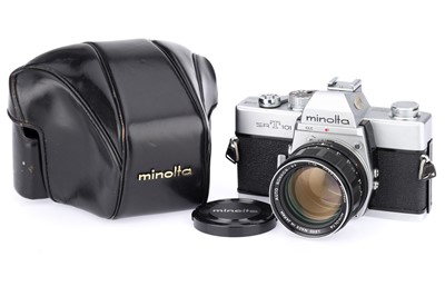 Lot 110 - A Minolta SRT101 35mm SLR Camera