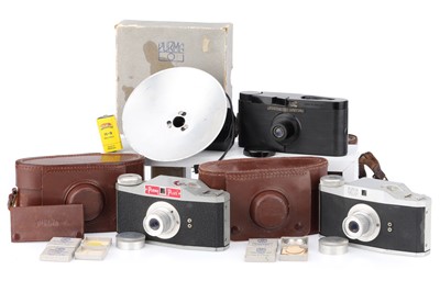 Lot 339 - Three Purma 127 British Film Cameras