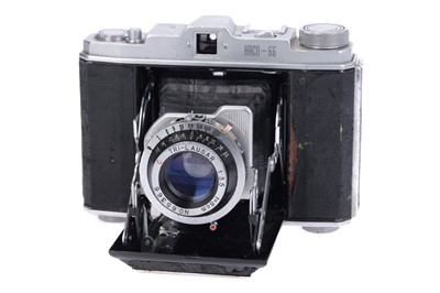 Lot 231 - A Haco-66 Medium Format Folding Viewfinder Camera
