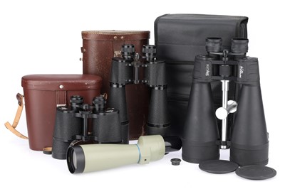 Lot 687 - A Selection of Binoculars and Scopes