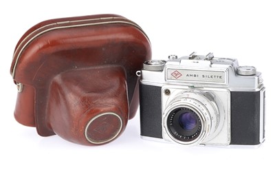 Lot 122 - An Agfa Ambi Silette 35mm Rangefinder Camera
