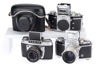 Lot 70 - A Group of Ihagee Exakta 35mm SLR Cameras