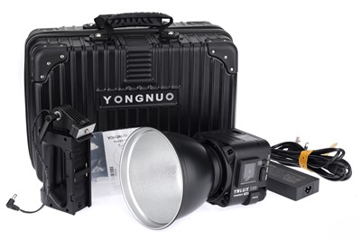 Lot 853 - A Yongnuo YNLUX100RGB LED Studio Lighting System - Unboxed