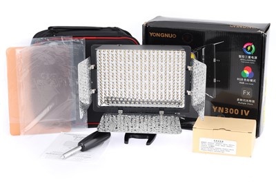 Lot 348 - A Yongnuo YN300 IV Pro LED Video Light
