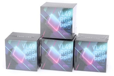 Lot 349 - Four (4) Ulanzi VL49 RGB Pro LT001 LED Camera Lights