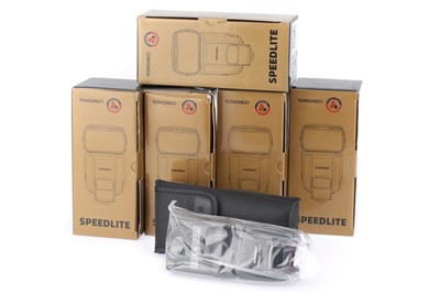 Lot 802 - Five (5) Yongnuo YN560 IV Speedlite Camera Flashguns