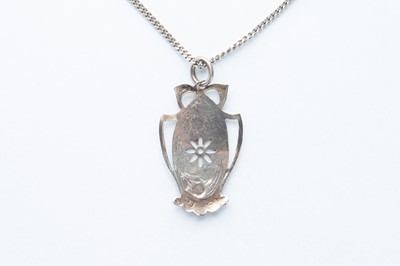 Lot 49 - A Silver & Enamel Pendant