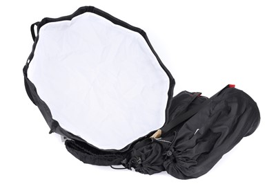 Lot 847 - Three (3) Mini Bowens Mount Softboxes