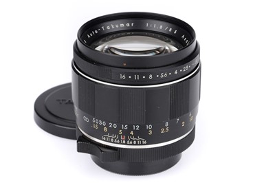 Lot 264 - An Asahi Auto-Takumar f/1.8 85mm Lens