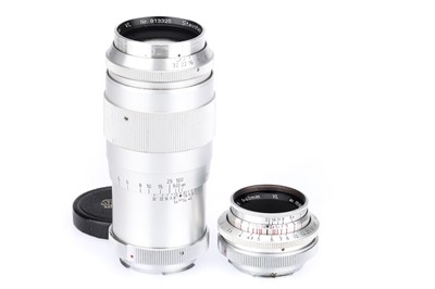 Lot 268 - A Pair of Steinheil-Munchen Camera Lenses