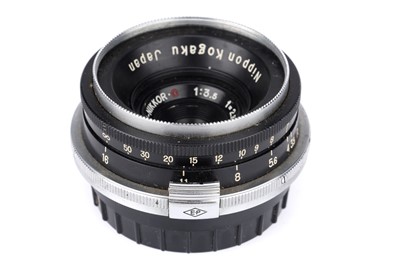 Lot 269 - A Nikon W-Nikkor.C f/3.5 2.8cm Lens