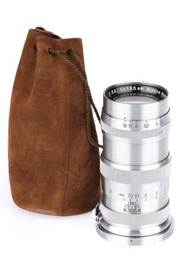 Lot 272 - A Nippon Kogaku Nikkor-Q.C f/3.5 13.5cm Lens