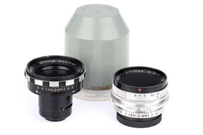 Lot 549 - A Pair of ENNA Lithagon 35mm Lenses
