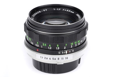 Lot 550 - A Minolta MC Rokkor-PF f/1.7 55mm Lens