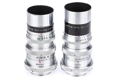 Lot 261 - A Pair of Meyer-Optik Trioplan f/2.8 10cm Lenses