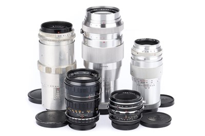 Lot 263 - A Group of Isco Camera Lenses