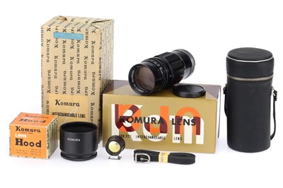 Lot 5 - A Komura f/3.5 135mm Lens