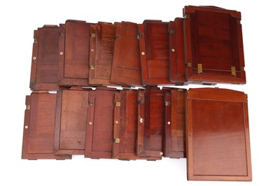 Lot 483A - A Quantiy of Wooden Cut Film Holders