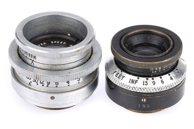 Lot 214 - A Pair of Dallmeyer 1" Lenses