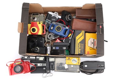Lot 175 - A Large Quantuty of 110 Format and Toy Cameras
