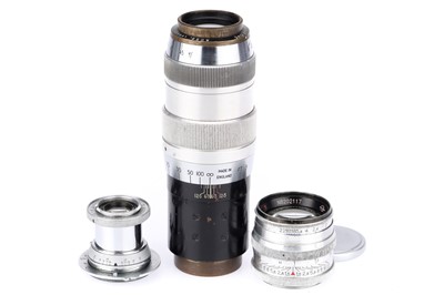 Lot 212 - A Group of Camera Lenses