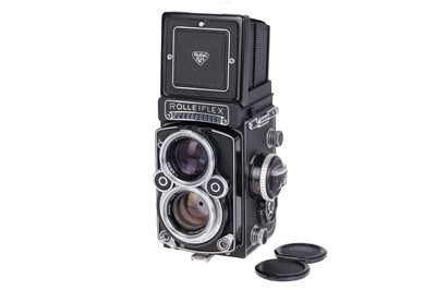 Lot 372 - A Rollei Rolleiflex 2.8F 'White Face' TLR Camera