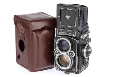 Lot 155 - A Rollei Rolleiflex 2.8F Medium Format TLR Camera