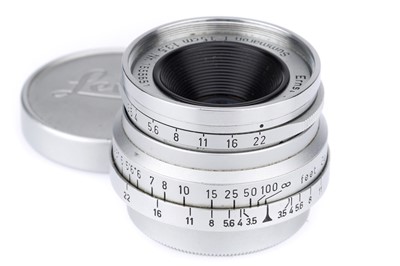 Lot 8 - A Leitz Wetzlar Summaron f/3.5 3.5cm Lens