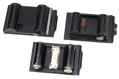 Lot 360 - A Group of Roll Film Backs for Plate Cameras