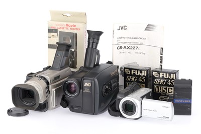 Lot 292 - @ A Group of Camcorders