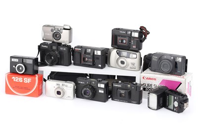 Lot 87 - A Selection of Compact 35mm Cameras