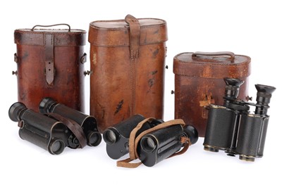 Lot 489 - A Group of Ross, London, Binoculars
