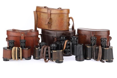 Lot 490 - A Group of Ross, London, Binoculars