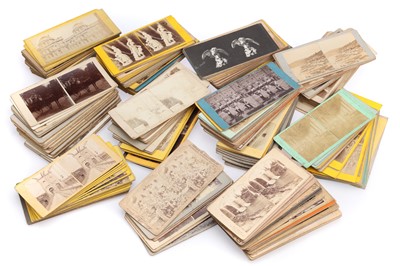 Lot 401 - Large Collection of Stereoscope Stereo Cards