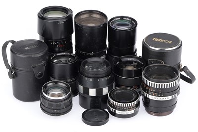 Lot 218 - A Mixed Selection of Lenses