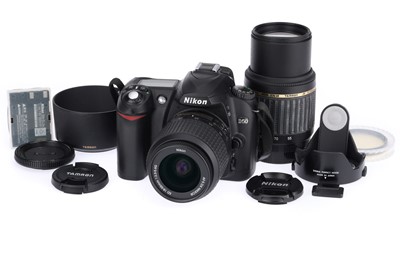 Lot 118 - A Nikon D50 Digital SLR Camera Outfit