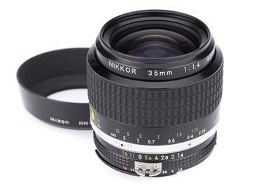 Lot 230 - A Nikon Nikkor f/1.4 35mm Lens