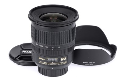 Lot 238 - A Nikon Nikkor DX G ED f/3.5-4.5 10-24mm Lens