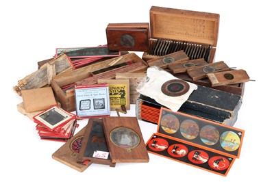 Lot 404 - Collection of Various Magic Lantern Slides