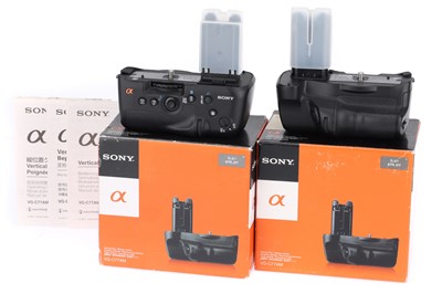 Lot 329 - A Pair of Sony VG-C77AM Battery Grips